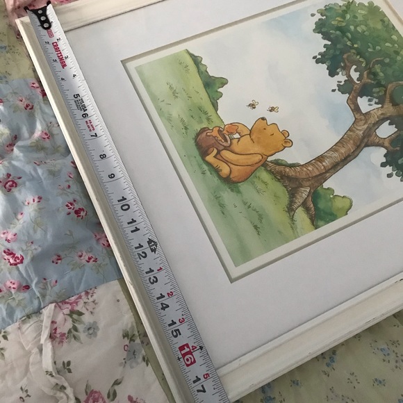 Vintage Pooh framed print - Picture 5 of 7